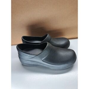 Crocs Shoes Womens 10 Neria Pro II Slip Resistant Work Clog Black Round 205384